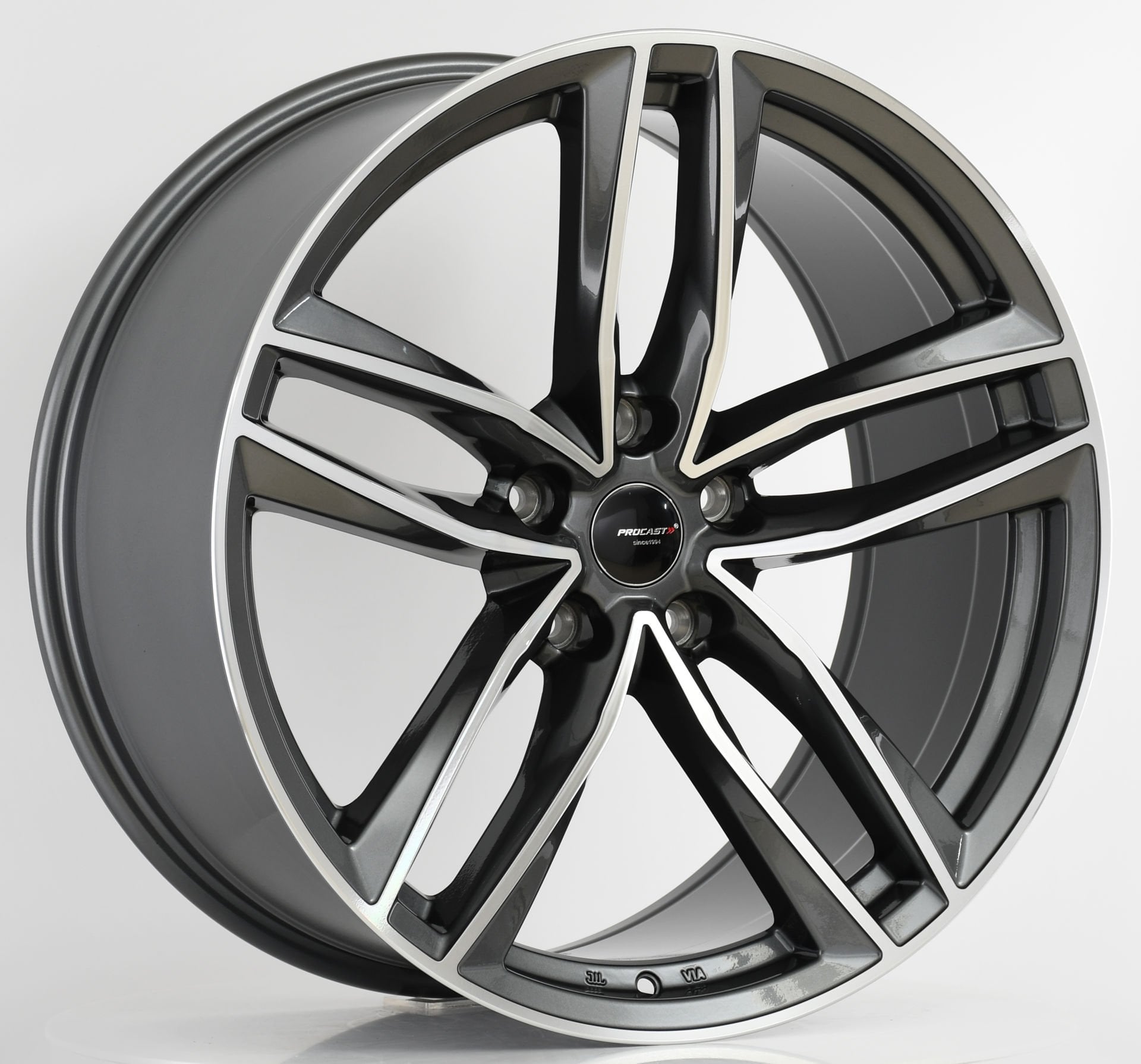 PRO B5194  10X21İNÇ 5X130 ET40 71.6 GUN MACHINED XL ÇELİK JANT