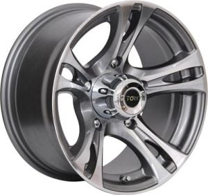 Megatork TORK 269 8.0x15inç 6x139.7 Gun Machined Çelik Jant