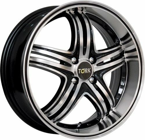 Megatork TORK 288 8x18inç 4x100/108 Black Machined Black Çelik Jant