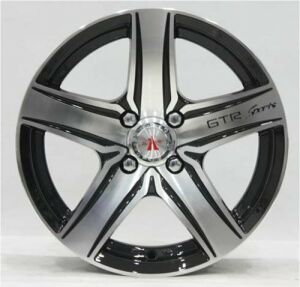Megatork TORK 3111 6x14inç 4x108 Black Machined Çelik Jant