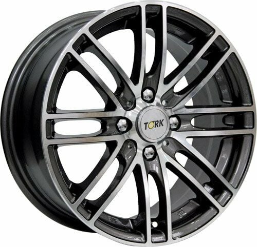 Megatork TORK 338 6.0x14inç 4x100/108 Black Machined Çelik Jant