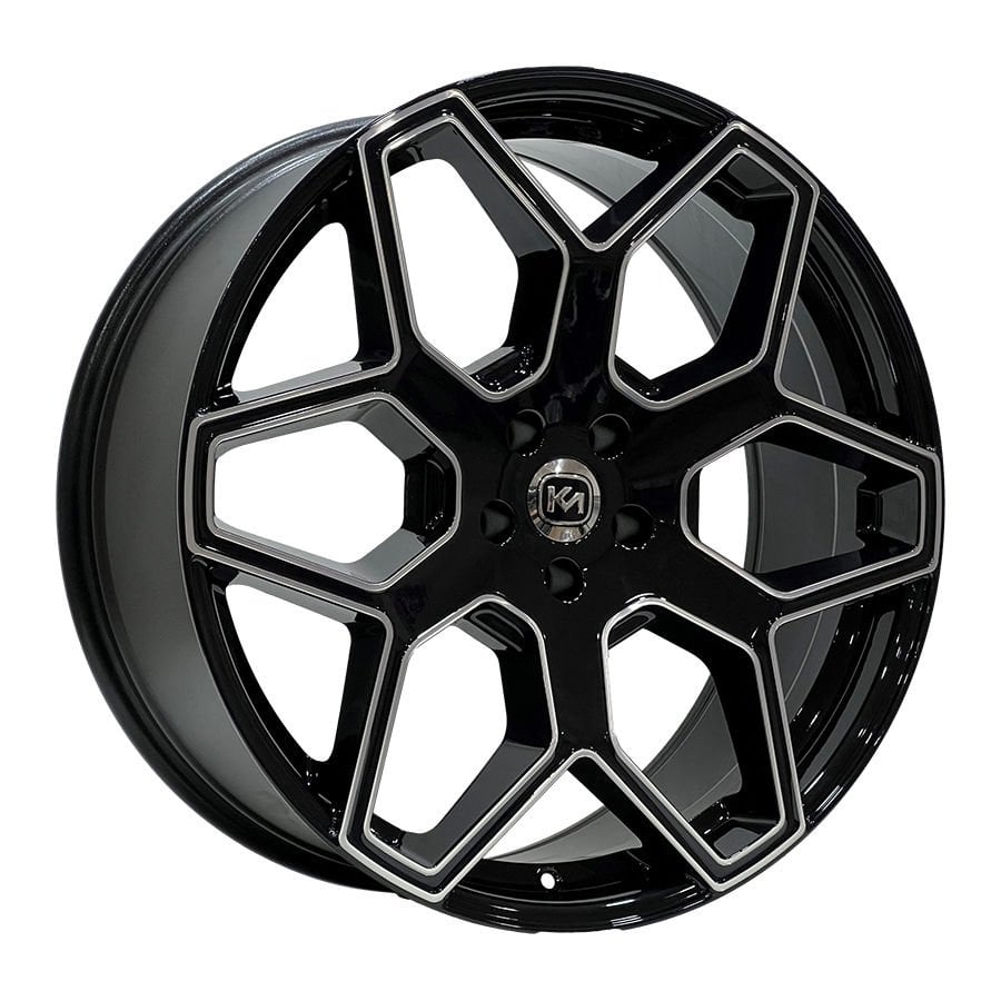 KM 3122 9X22İNÇ  5X112 ET24 66.45 B/D ÇELİK JANT