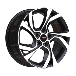 PRO 75229 7.5X17İNÇ  5X114.3 ET40 66.1 BLACK MACHINED XL ÇELİK JANT