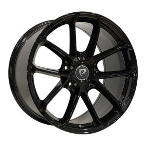 BK 3S5985 10X22İNÇ  5X130 ET48 71.6 BLACK XL ÇELİK JANT