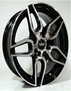 Megatork TORK 3268 6.5x15inç 4x100 et35 73.1 Black Machined Çelik Jant