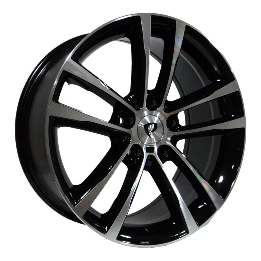 BK 5229 8x17inç 5x120 ET34 72.56 BLACK Machıned Replika Çelik Jant