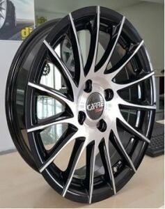 POWCAN 5087 6.5x15inç 5x114.3 et45 66.1 Gun Machined Çelik Jant