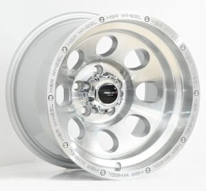 PRO-L53123A 10X15inç  5X114.3 ET-44 73.1 SILVER MACHINED çelik jant