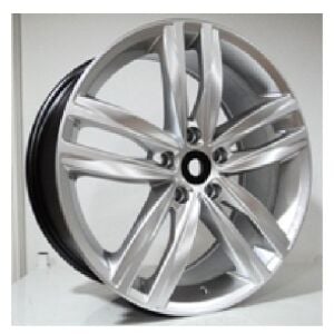 Slk SLK 1611 6.5x15inç 5x100 Silver Machined VOLKSWAGEN Replika Çelik Jant