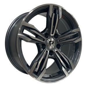 BK 5730 8X17İNÇ  5X120 ET38 72.56 GUN MACHINED XL ÇELİK JANT