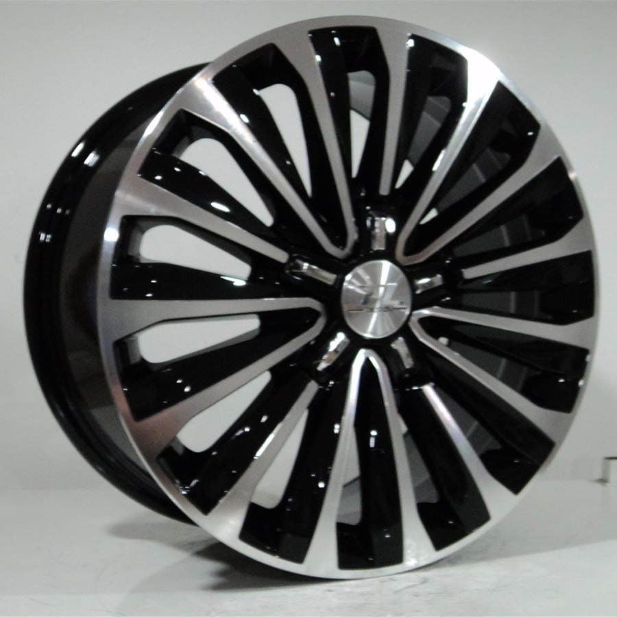TL-1411 8x18inç 5x112 ET48 57.1 BLACK  REPLİKA Çelik Jant
