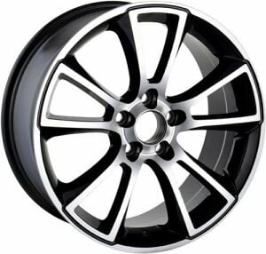 Powcan BK 235 8x18inç 5x105 Gun Machined OPEL Replika Çelik Jant