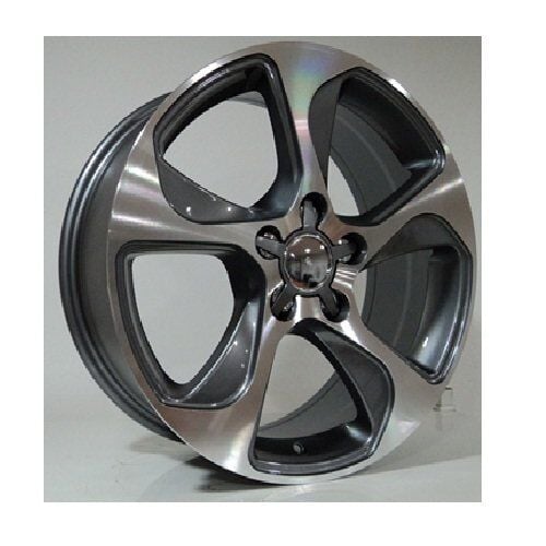 Powcan BK 742 8.0x18inç 5x112 Gun Machıned AUDI Replika Jant