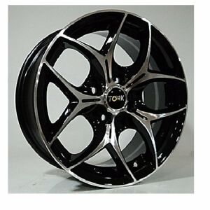 Megatork TORK 3206 6x14inç 5x100 Black Machined Çelik Jant