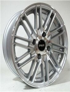 SLK Slk 2077 6.5x15inç 4x100 et35 73.1 Sılver Machined Çelik Jant