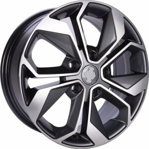 BK 5168 6.5X16İNÇ BK 5168 5X114.3 ET45 66.1 BLACK MACHİNED ÇELİK JANT 1 TAKIM (4 adet) JANT SİPARİŞİ