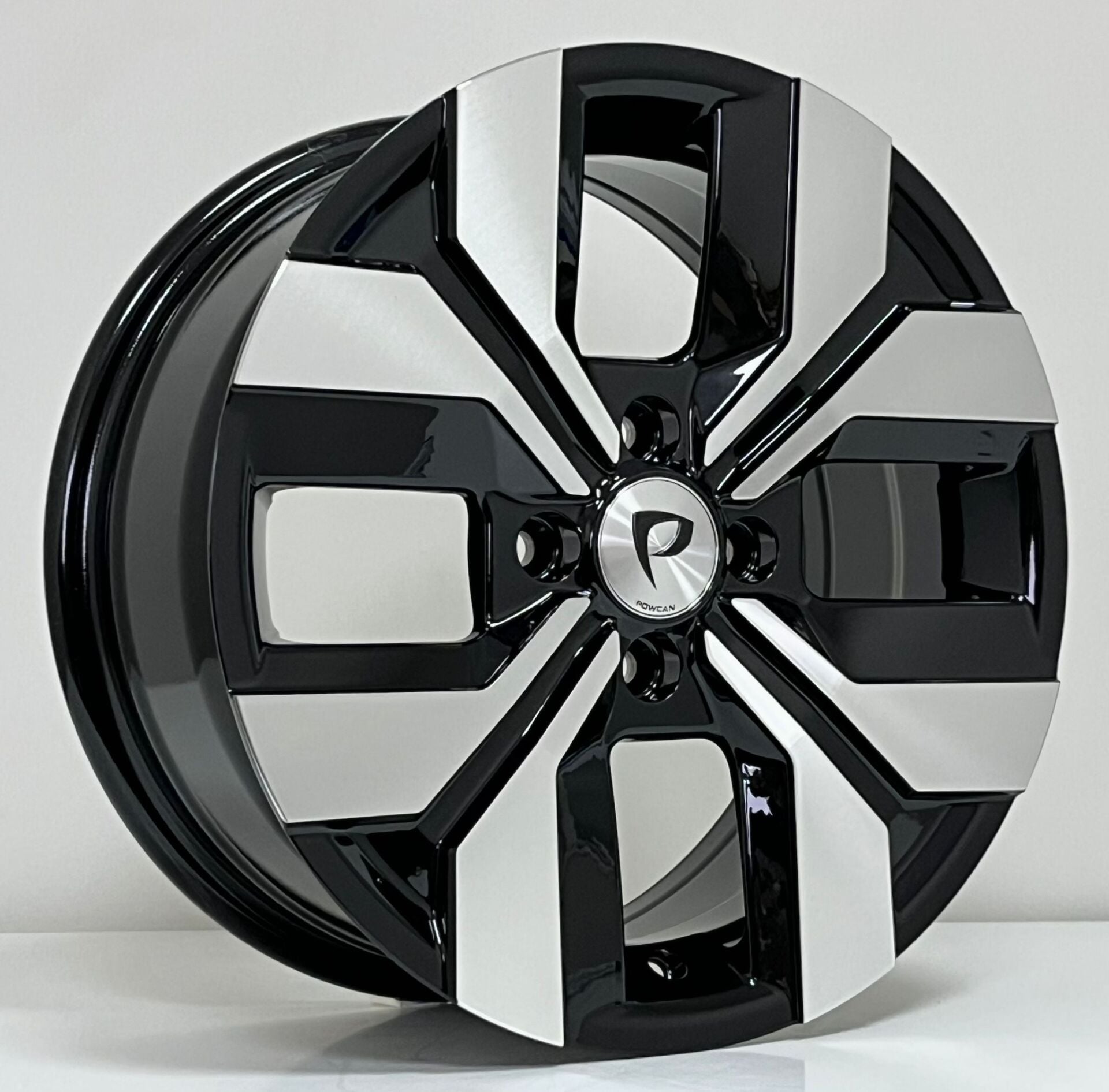 BKY 1392 6X14inç  4X100 ET35 60.1 BLACK MACHINED XL çelik jant
