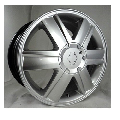 Powcan BK 579 6.0x15inç 4x100 Hyper Silver Renault Replika Çelik Jant