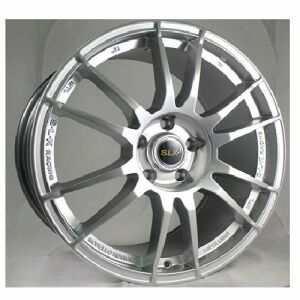 Slk SLK 2040 6x14 inç 4x100 Silver Machined Çelik Jant