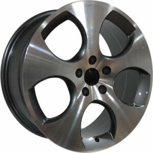 Powcan BK 029 7.0x15inç 5x112 Gun Machined Volkswagen Replika Çelik Jant