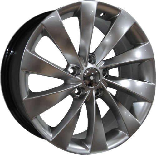 Powcan BK 438 6.5x15inç 5x112 Hyper Silver Volkswagen Replika Çelik Jant