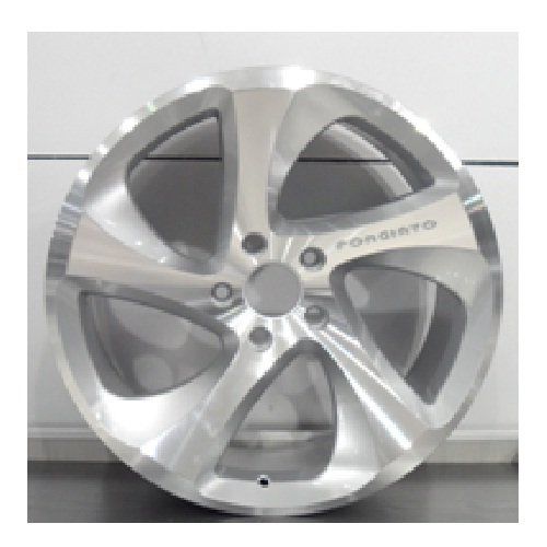 Powcan BK 928 8.5x18inç 5x114.3 Silver Machined Çelik Jant