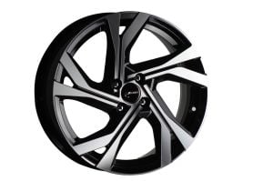 CAR 15156 6.5x15inç 4x100 ET35 60.1 BLACK Machined Çelik Jant