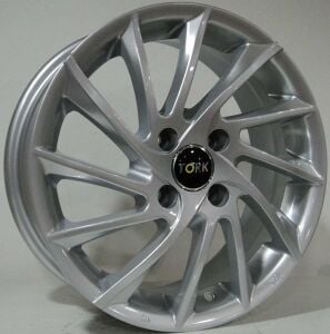 Megatork TORK 7217 6x15inç 4x100 ET40 73.1 SILVER Machined Çelik Jant