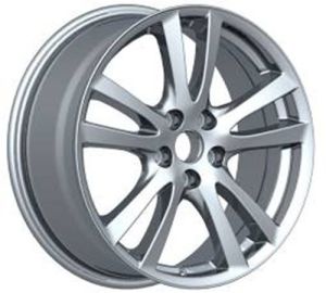 Powcan BK 291 7.5x18inç 5x115 Hyper Silver CHEVROLET Replika Çelik Jant