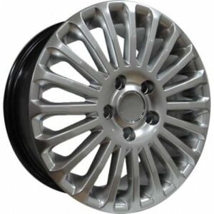 Powcan BK 179 6x15inç 5x108 Hyper Silver FORD Replika Çelik Jant