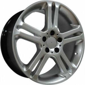 Powcan BK 122 8.5x18inç 5x112 Hyper Silver MERCEDES Replika Çelik Jant