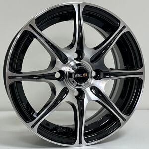 SLK 2049 5.5X13inç  4X114.3 ET35 73.1 BLACK MACHINED çelik jant