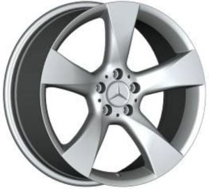 Megatim TIM 458 8.5x19inç 5x112 Hyper Silver  MERCEDES Replika Çelik Jant