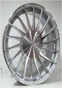 SLK Slk 1675 7x15inç 5x108 et35 73.1 Sılver Machined Çelik Jant