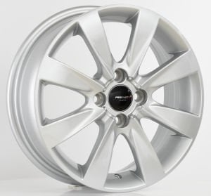 PRO 5036 5.5X15inç 4X100 ET45 54.1 SILVER XL ÇELİK JANT