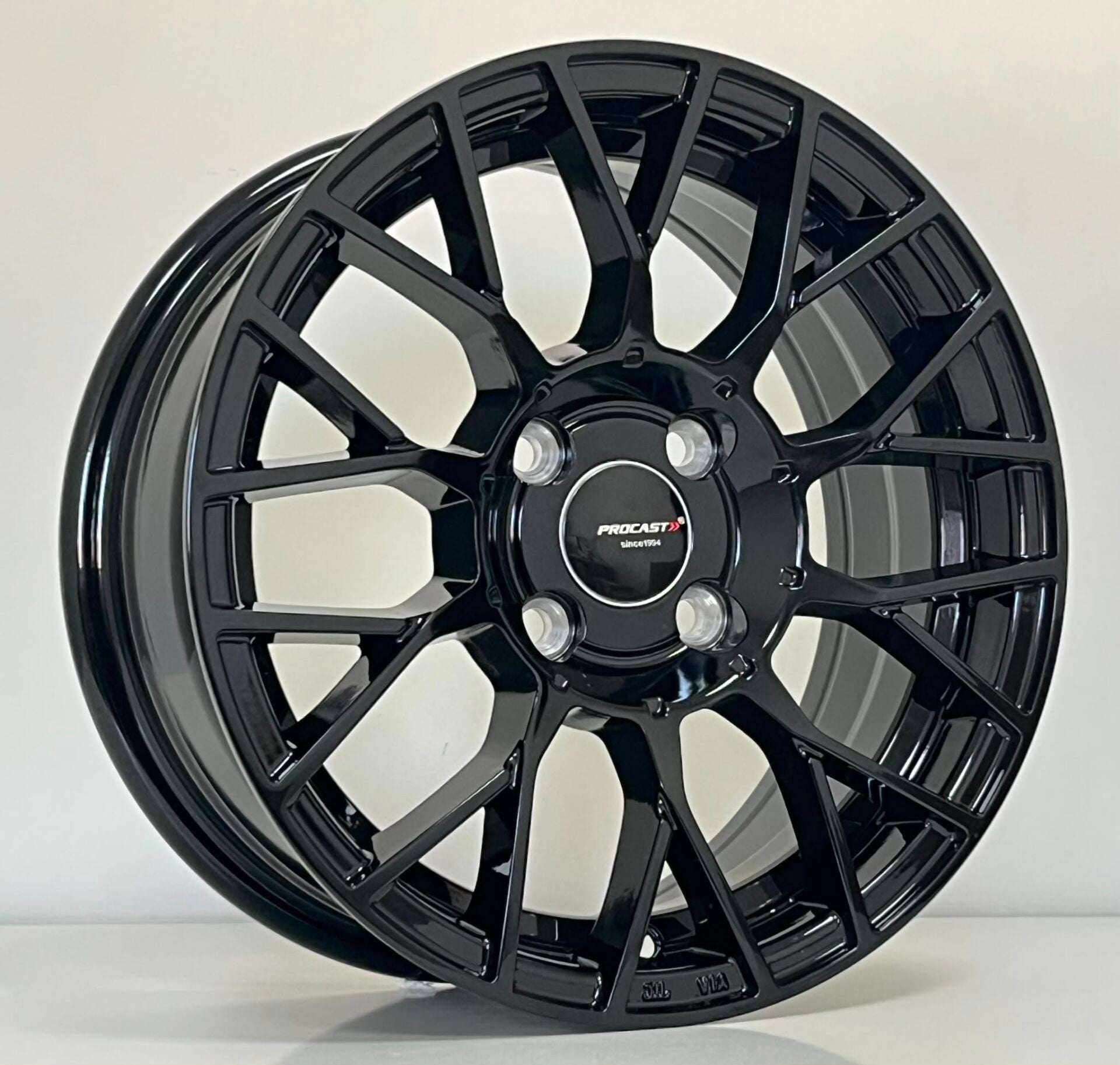 PRO 2020 6X14inç  4X100 ET30 73.1 BLACK çelik jant