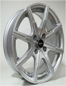 Slk SLK 1601  6.5x15inç 4x100 et 35 73.1 Silver Machined Çelik Jant