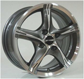 Powcan BK 263 6X14inç 4x108 GUN MACHİNED ÇELİK JANT