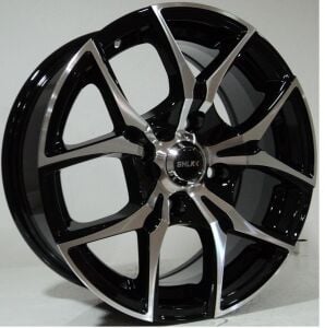 SLK Slk 2083 6.5x15inç 4X100 ET35 73.1 BLACK MACHINED Çelik Jant