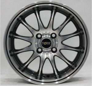 Megatork TORK 489 6x15inç 4x100 BLACK MACHINED + BLACK