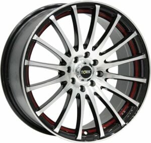 Megatork TORK 367 6x14inç 4x100 BLACK UNDER RED TEK JANT SİPARİŞİ