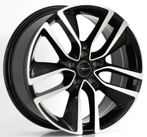 PRO 85218 8X18İNÇ  5X114.3 ET45 66.1 BLACK MACHINED XL ÇELİK JANT