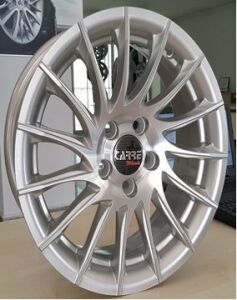 Carre CAR 503 6.5x15inç 5x112 et35 66.6 Black Machined Çelik Jant