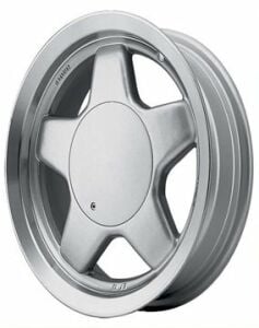 CMS 351 6x14inç 4x98 Silver Machined Çelik Jant
