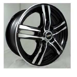 Megatork TORK 392 6X14inç 4X100 BLACK MACHİNED ÇELİK JANT