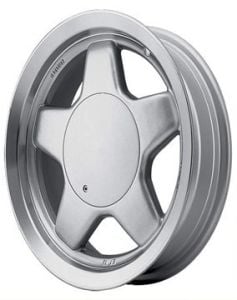 CMS 351/2 6x14inç 4x100 Silver Machined Çelik Jant