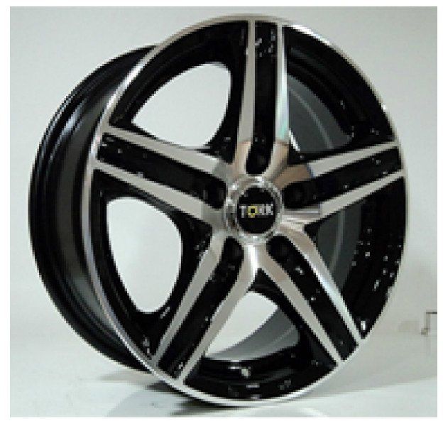 Megatork TORK 610 6.5X15inç 5X100 BLACK MACHİNED ÇELİK JANT