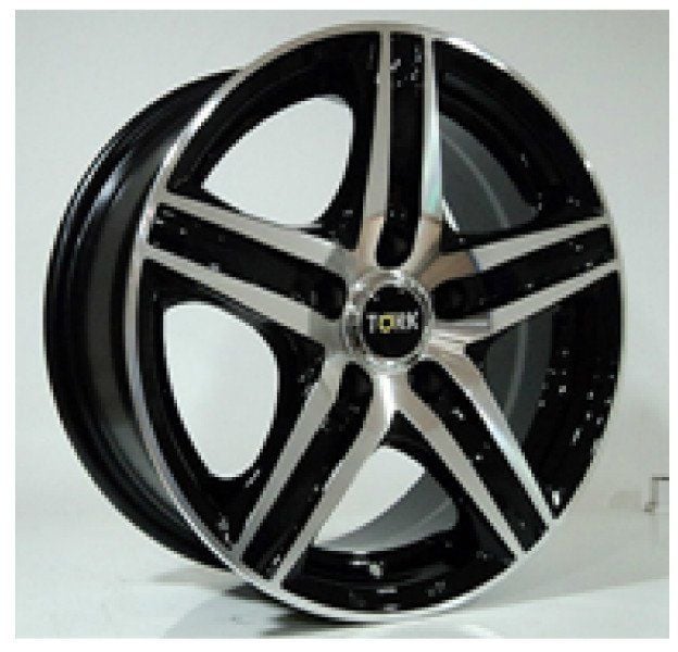 Megatork TORK 610 6.5X15inç 5X108 BLACK MACHİNED ÇELİK JANT