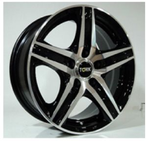 Megatork TORK 610 6.5X15inç 5X108 BLACK MACHİNED ÇELİK JANT