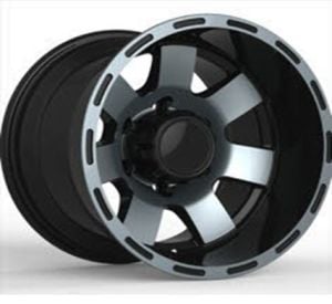 SRW 7064 10x15inç 5x139.7 ET-35 110 BLACK MACHINED Çelik Jant